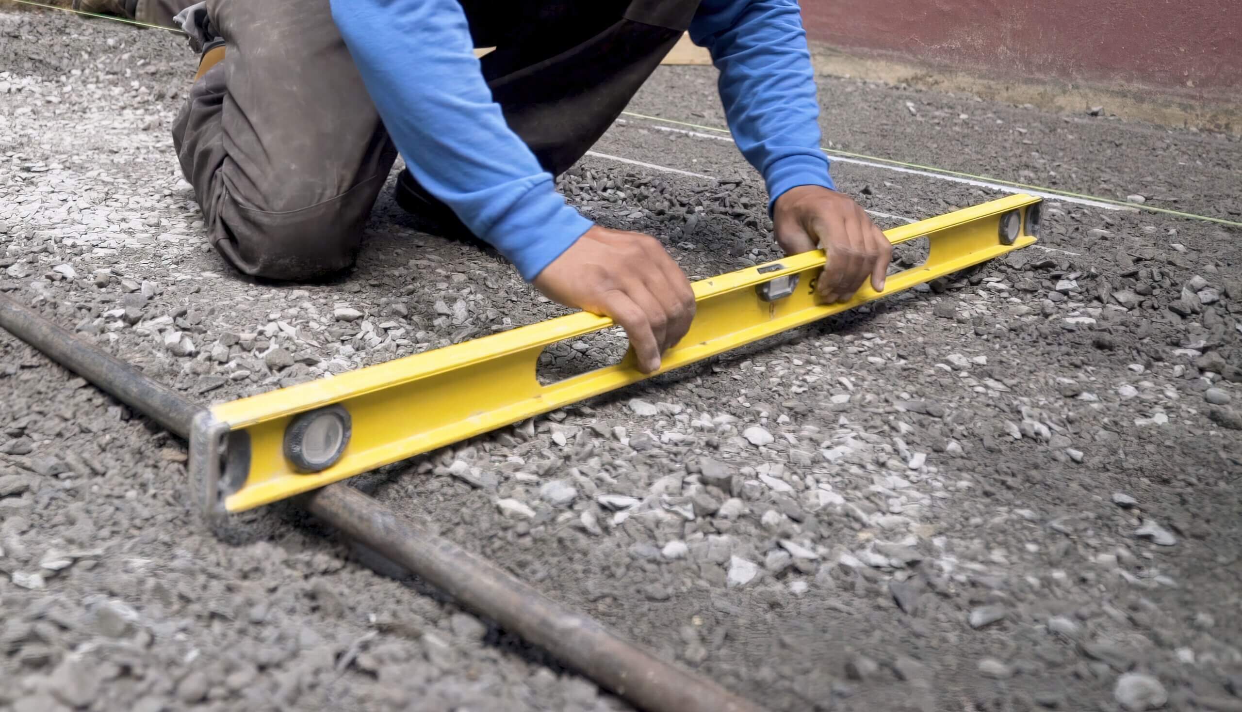 Ensuring good drainage near house