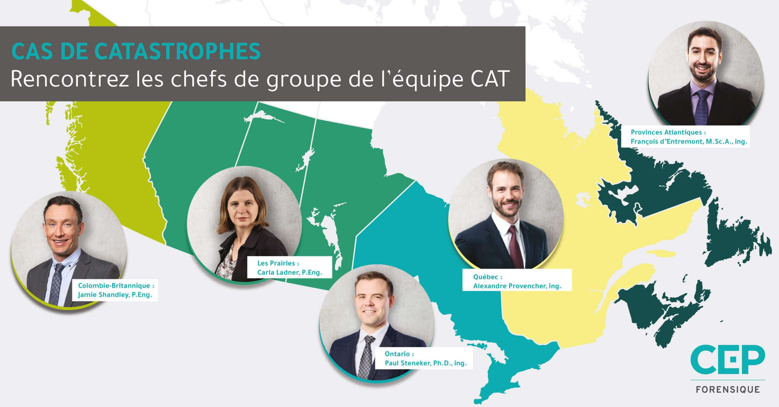 Chef de groupe de l'équipe CAT CEP