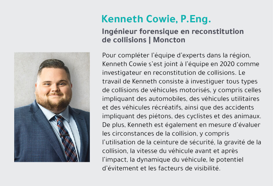 Kenneth Cowie - Équipe Moncton