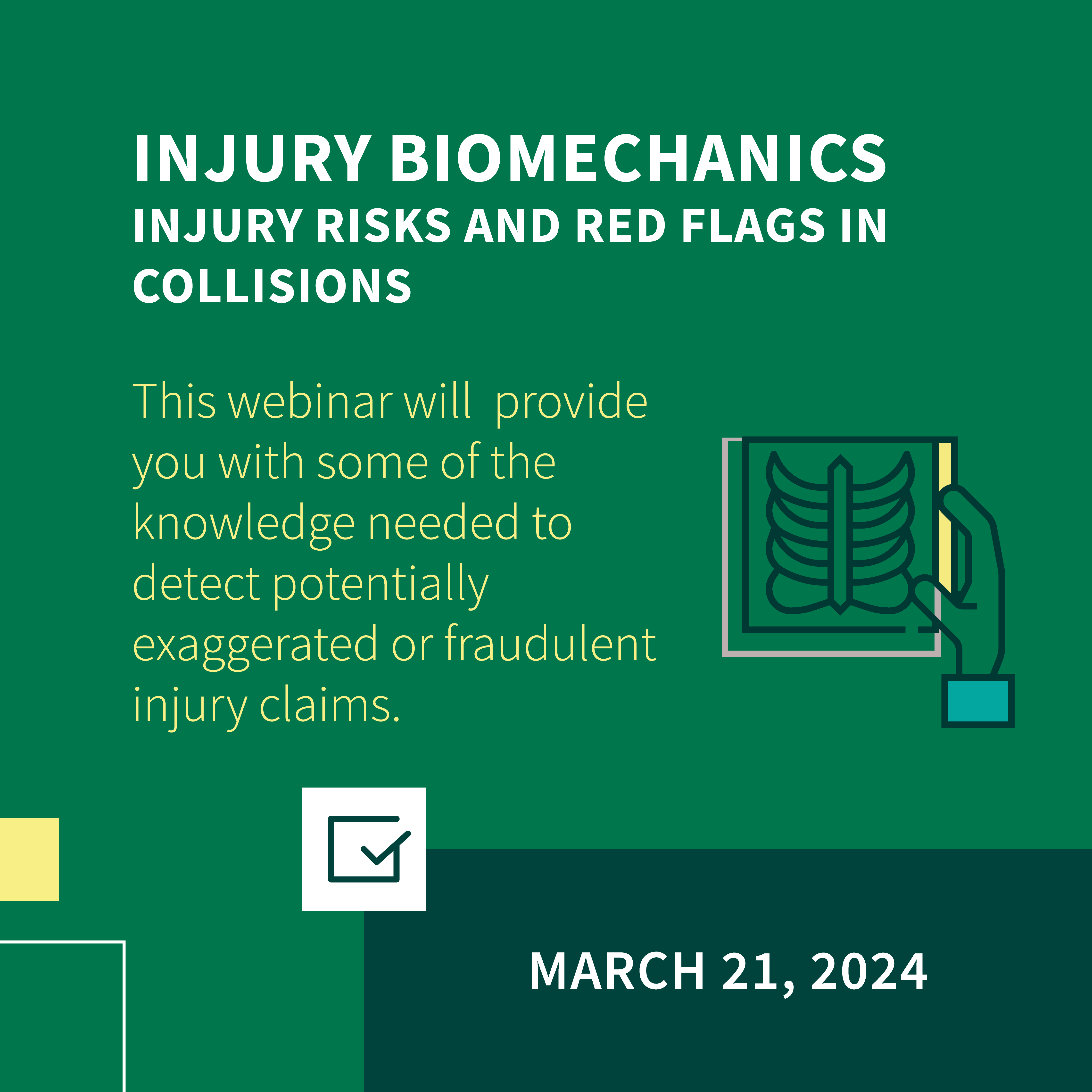 Injury Biomechanics Webinar 2024
