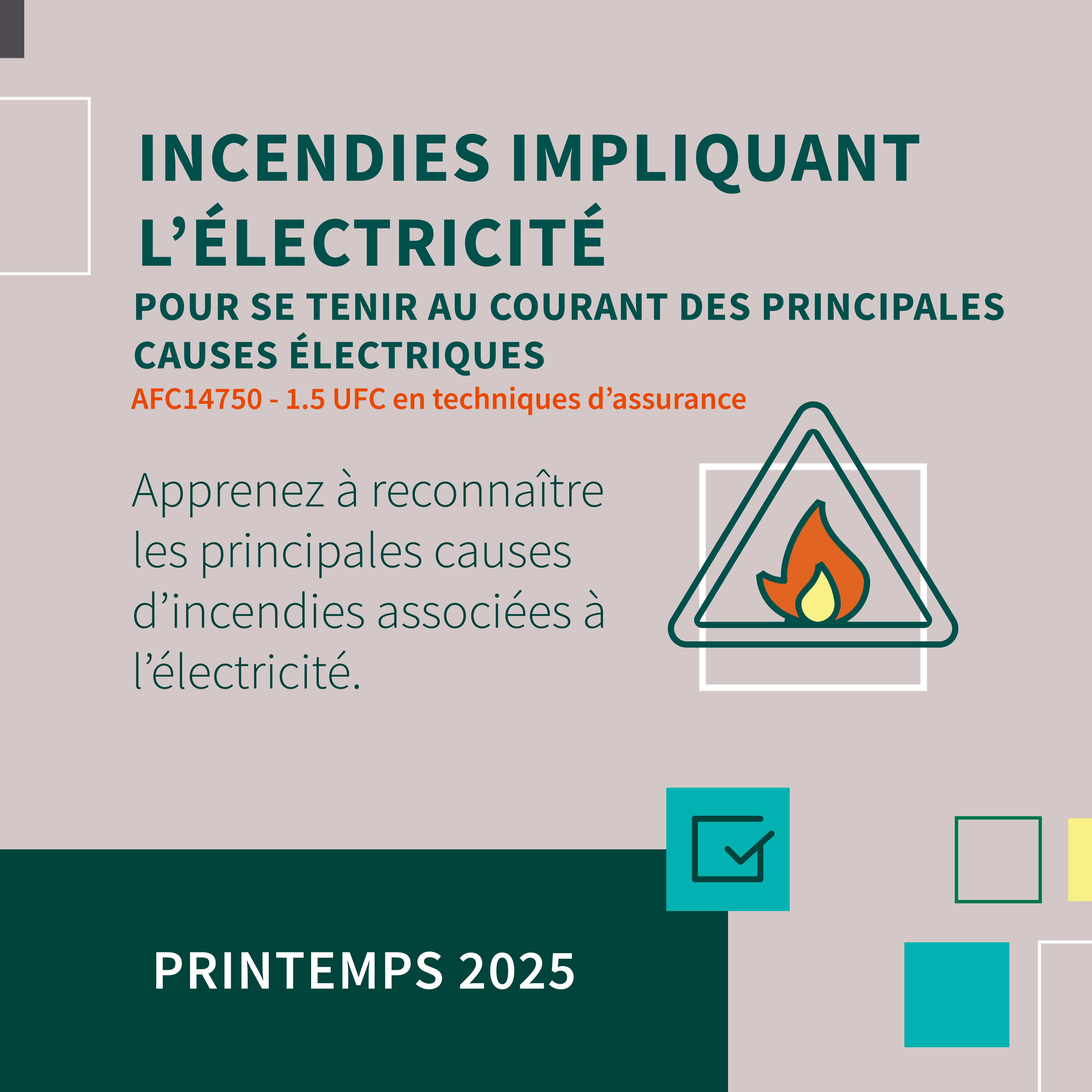 Webinaire Incendies Électricité