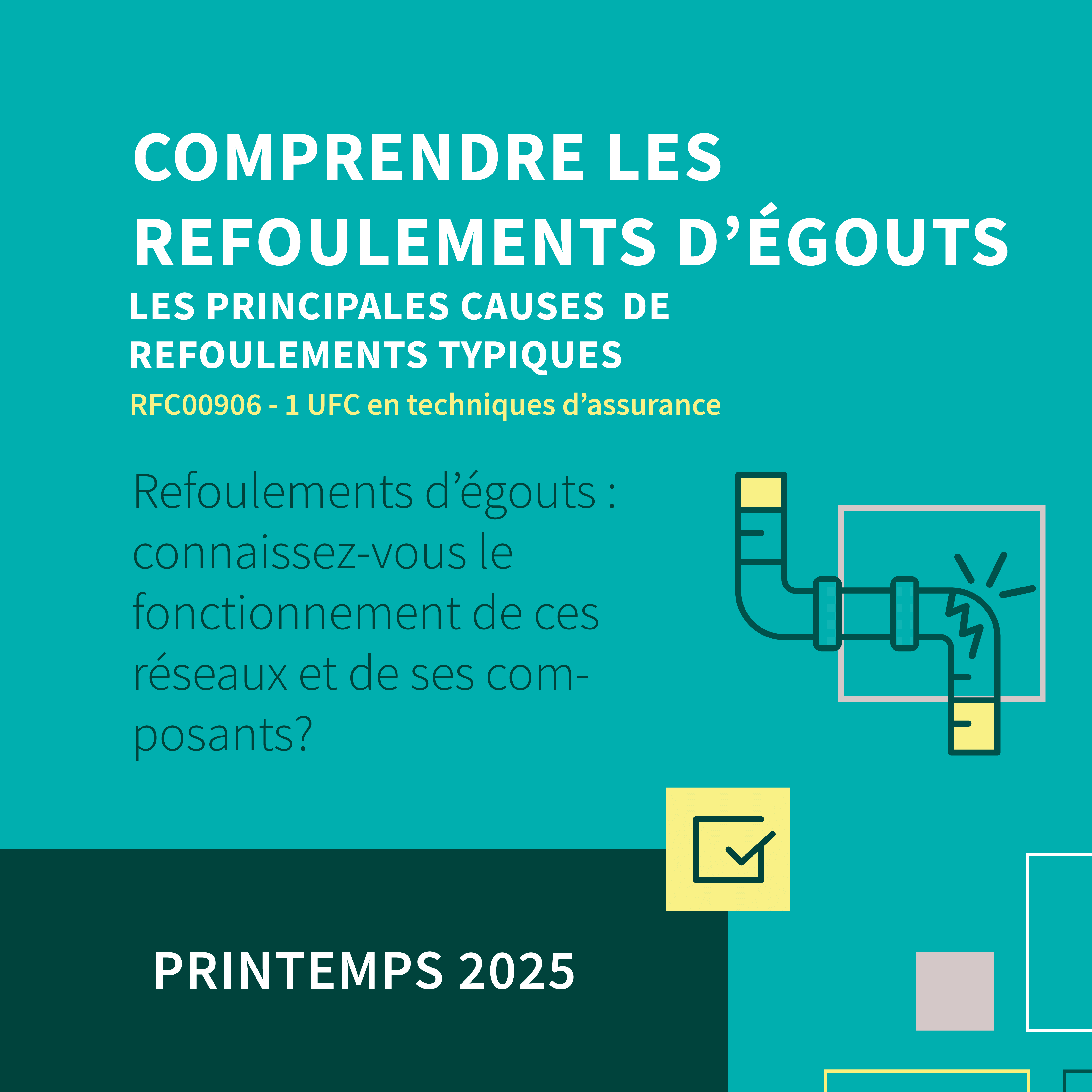 Webinaire Refoulements D'égouts